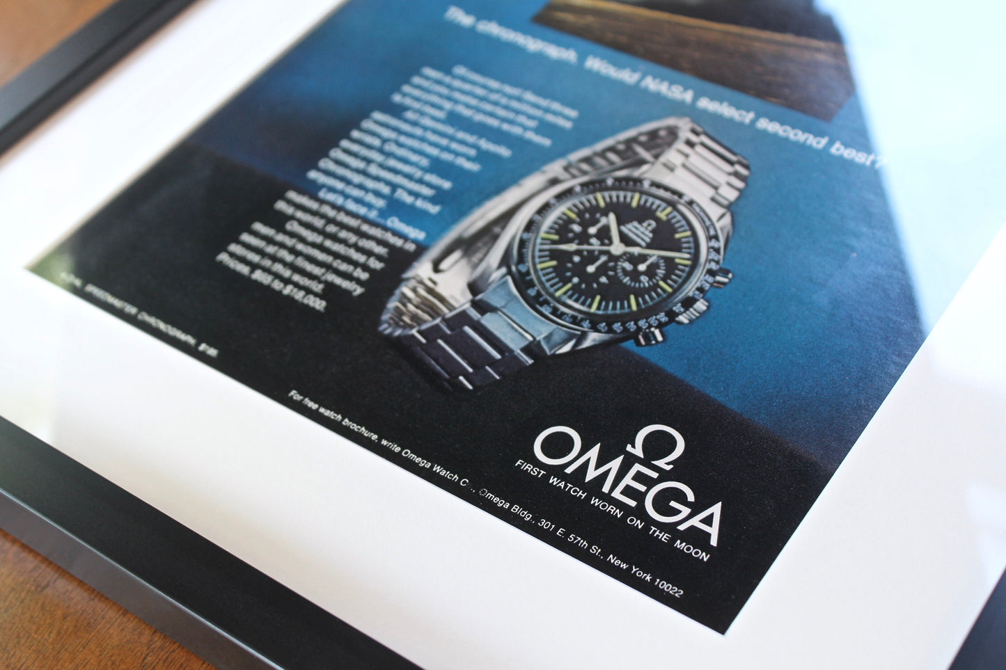 Omega Speedmaster Professional 'Would NASA Select Second Best?'