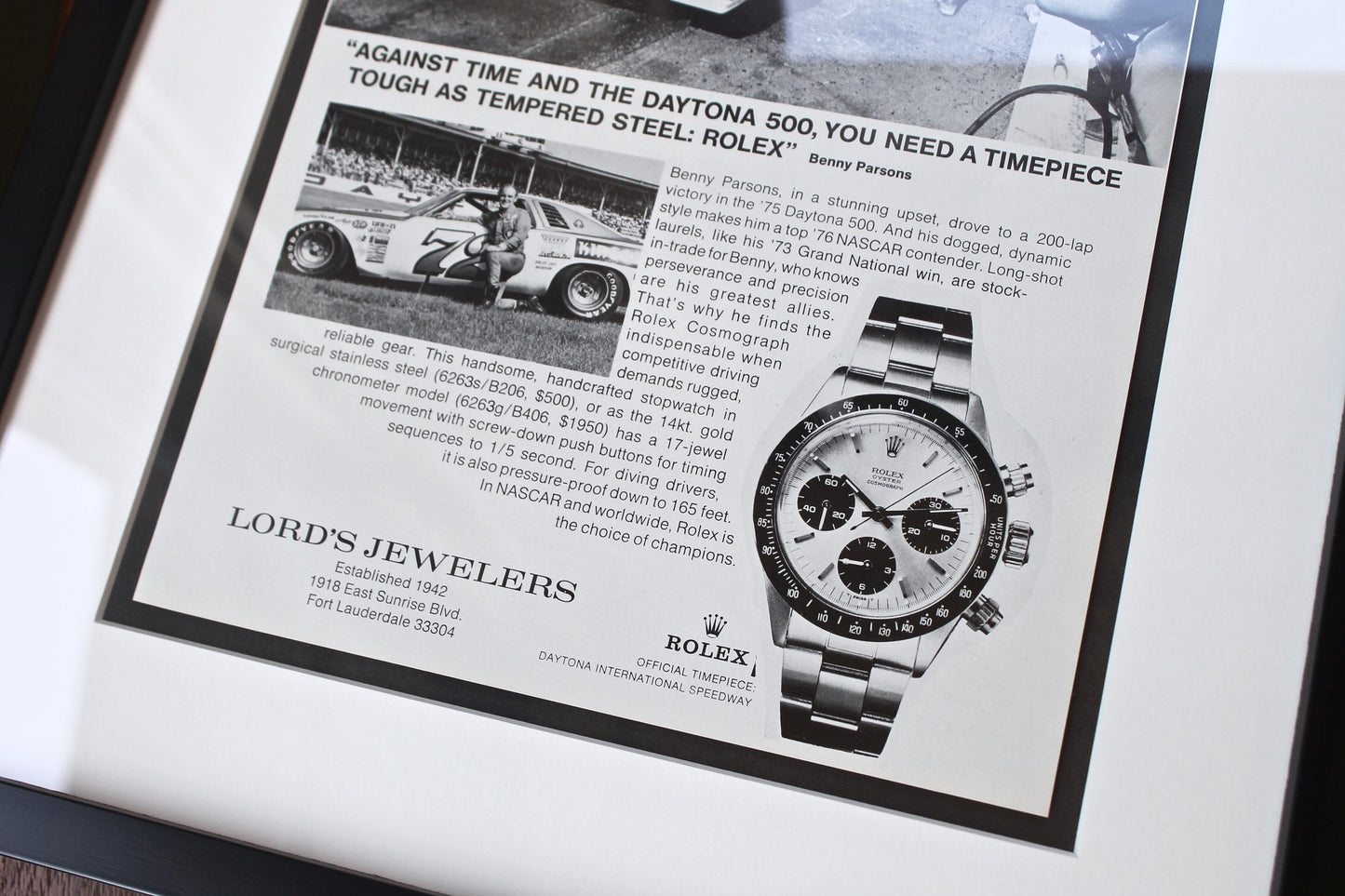 Rolex Daytona 6263 'Daytona 500'