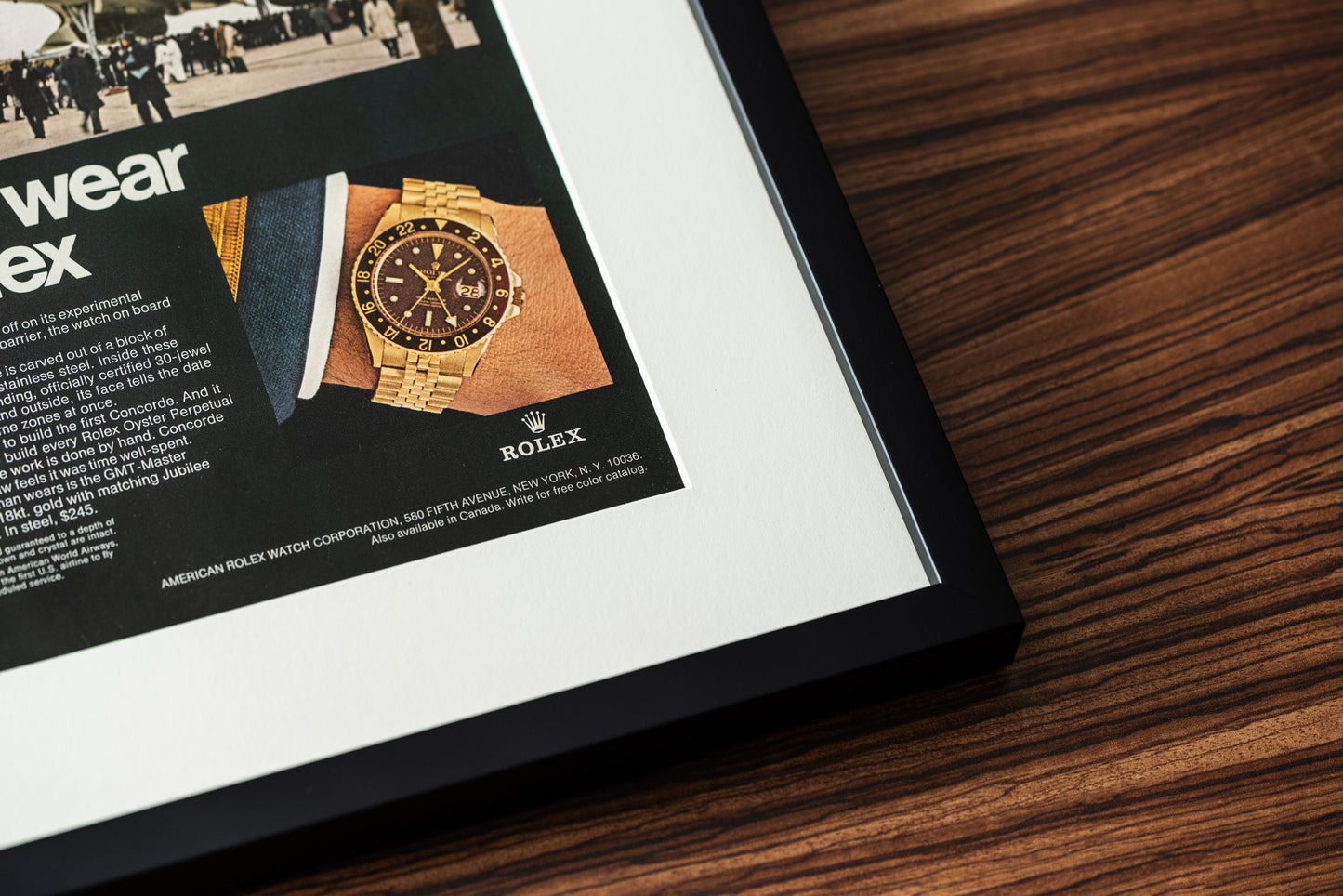 Rolex Gold GMT-Master 'Flying the Concorde'