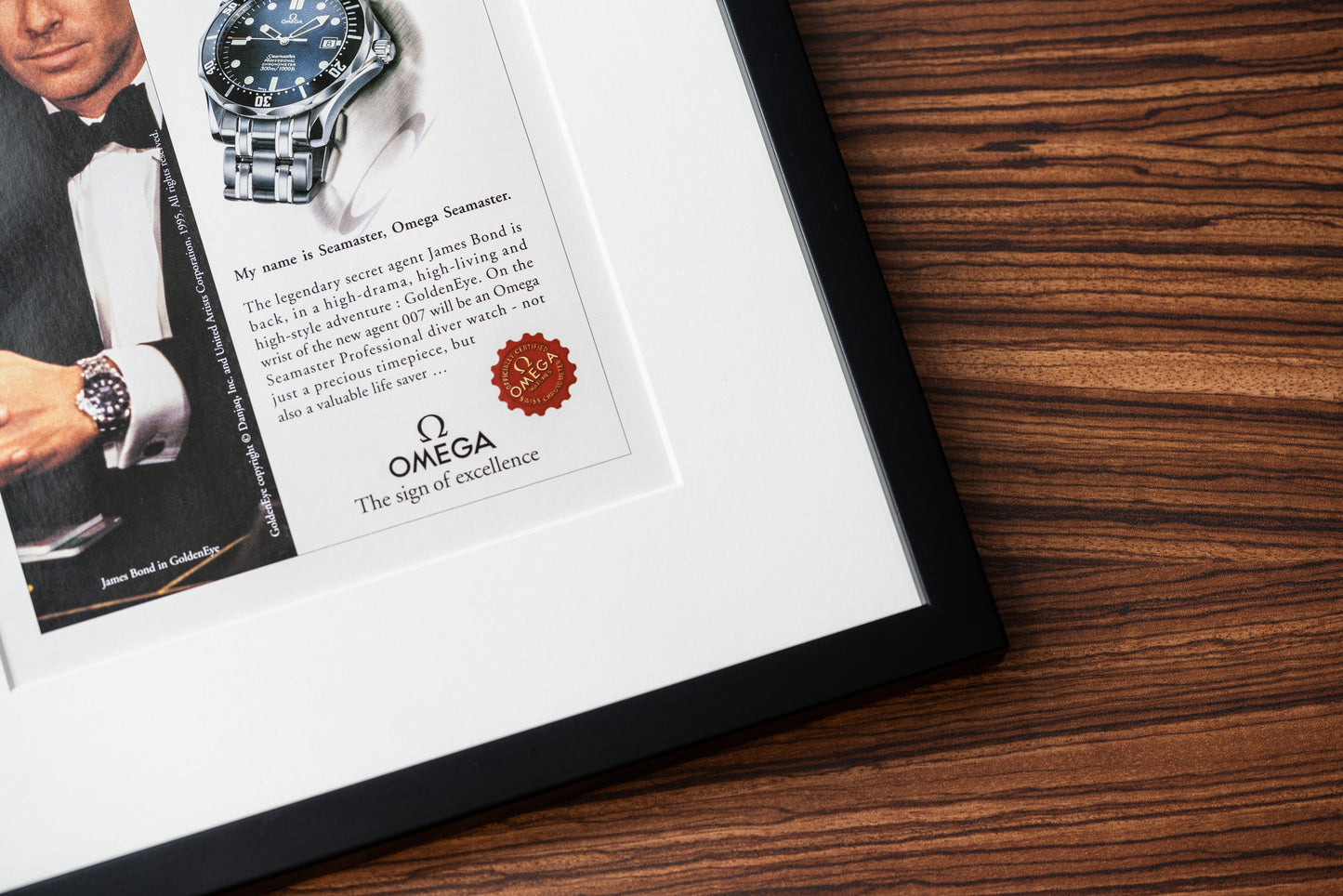 Omega Seamaster 'Selected By James Bond'