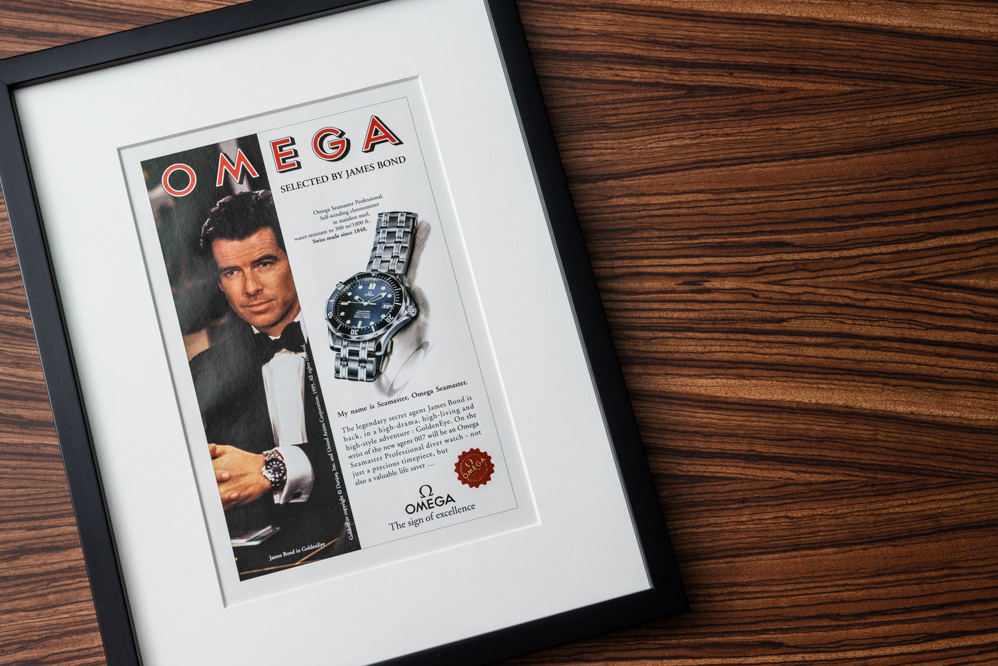 Omega Seamaster 'Selected By James Bond'