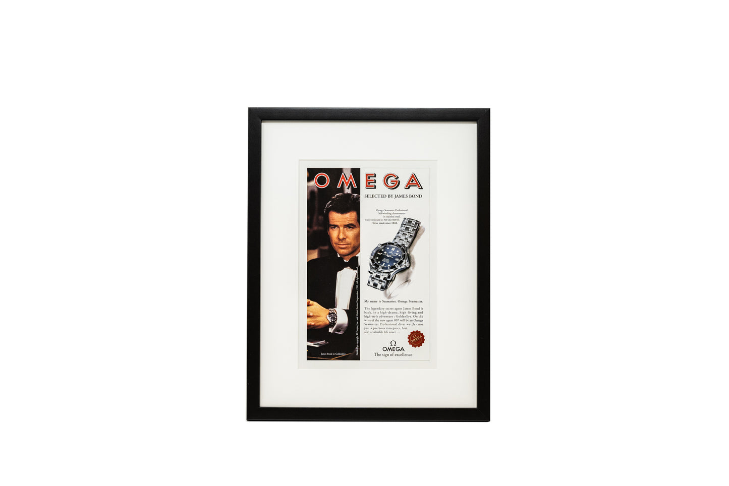 Omega Seamaster 'Selected By James Bond'