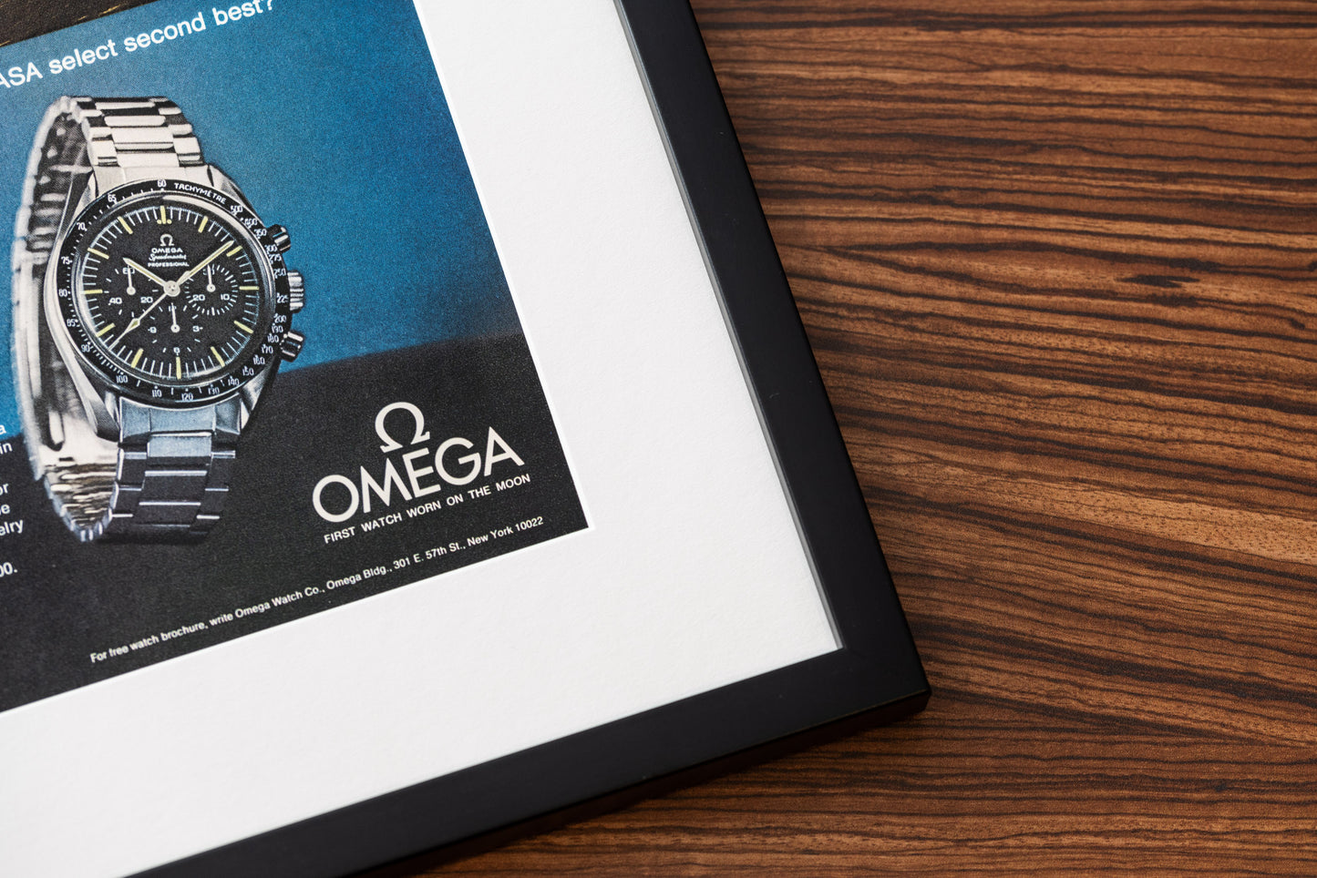 Omega Speedmaster 'Would NASA Select Second Best?'