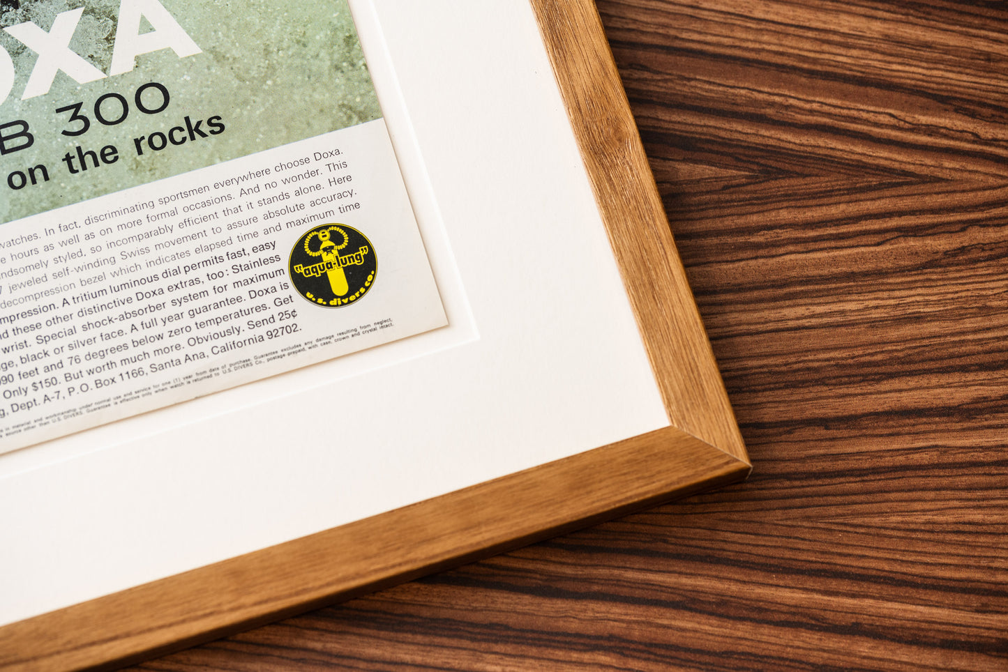 DOXA Sub 300 'Tested On The Rocks'