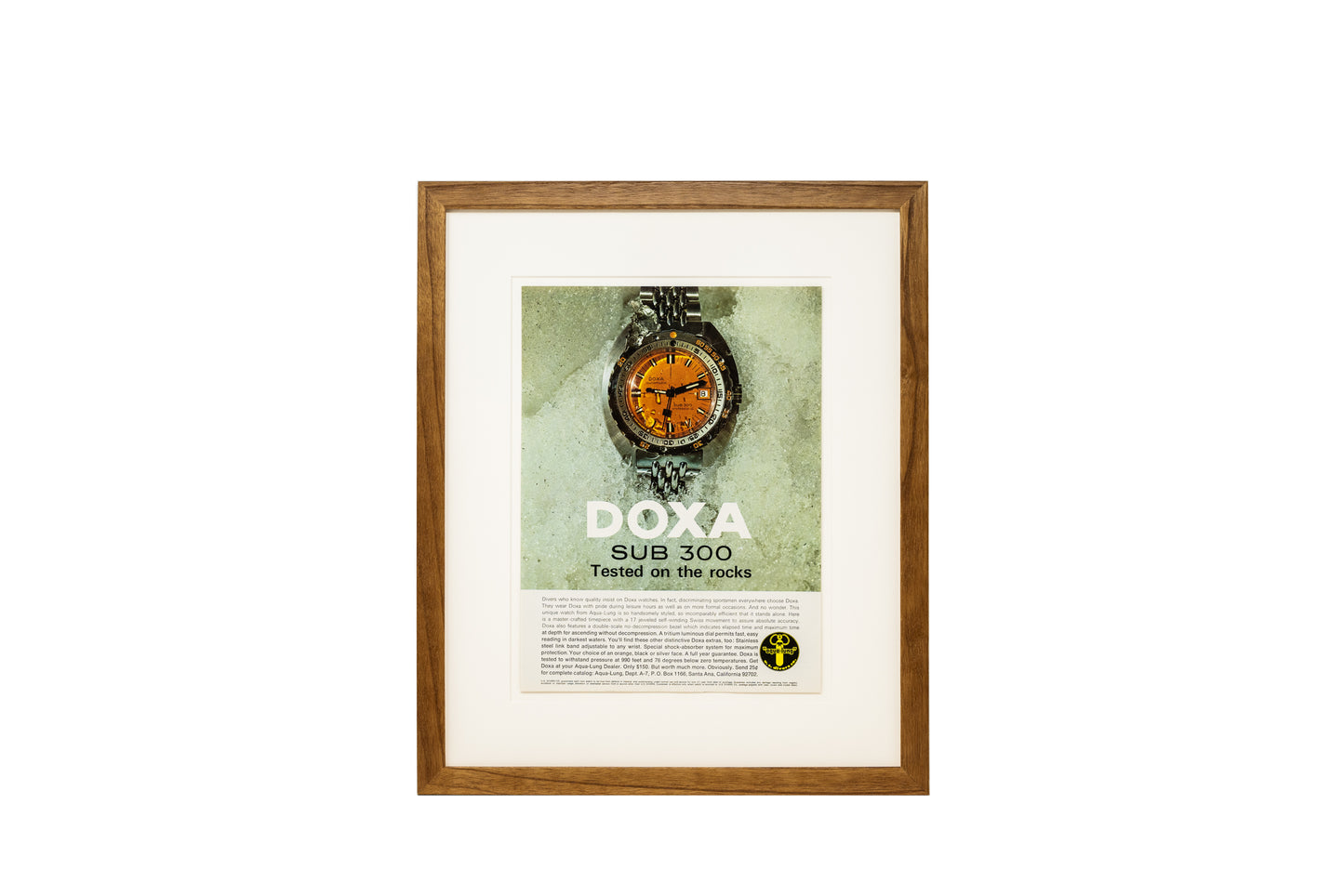 DOXA Sub 300 'Tested On The Rocks'