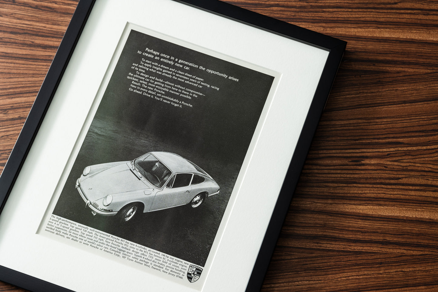 Porsche 'Once In A Generation'