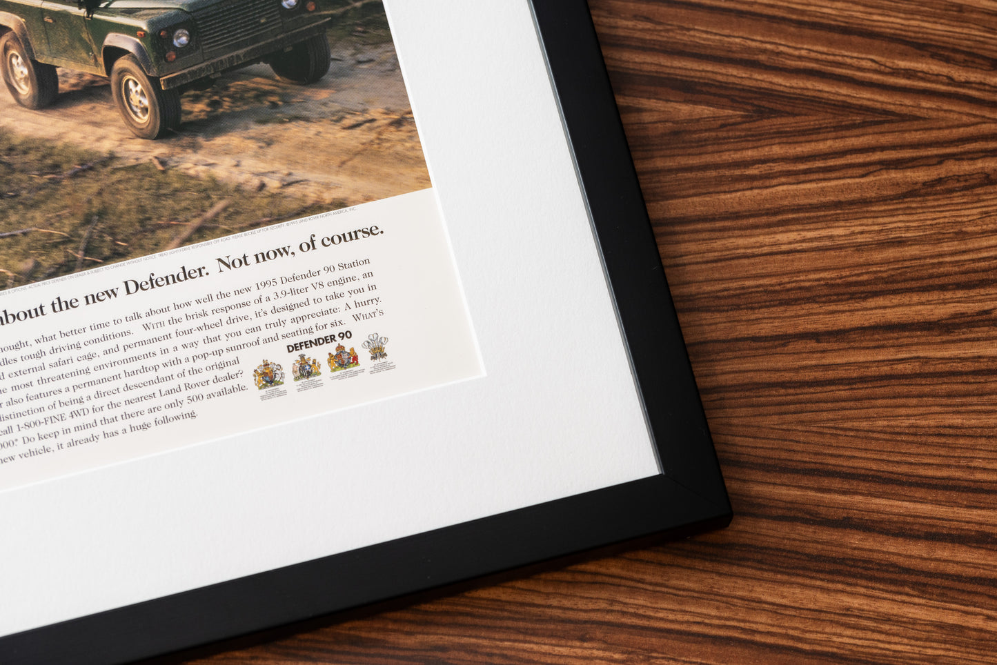 Land Rover Defender With Rhino