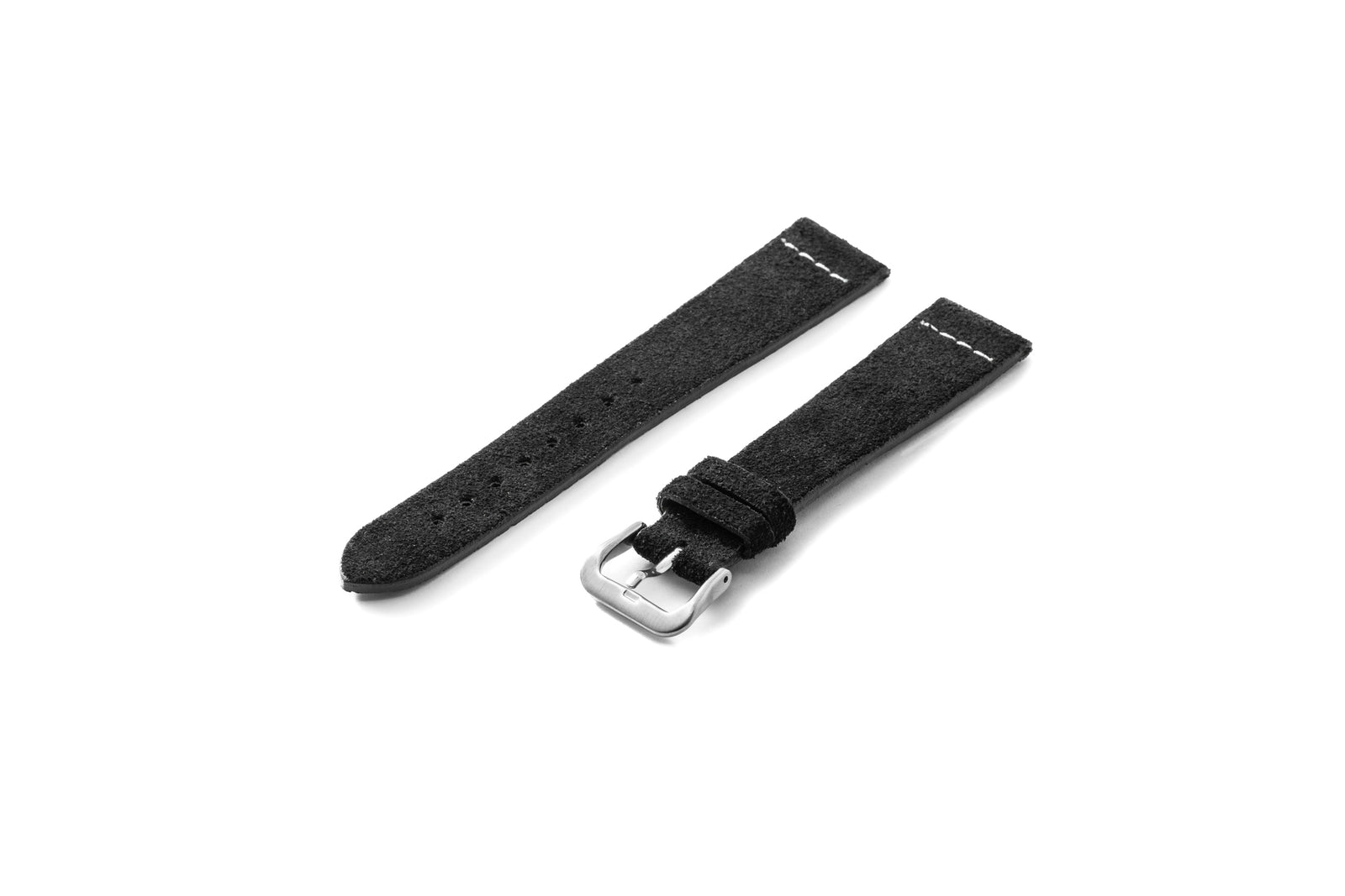 Nome Black Suede Strap