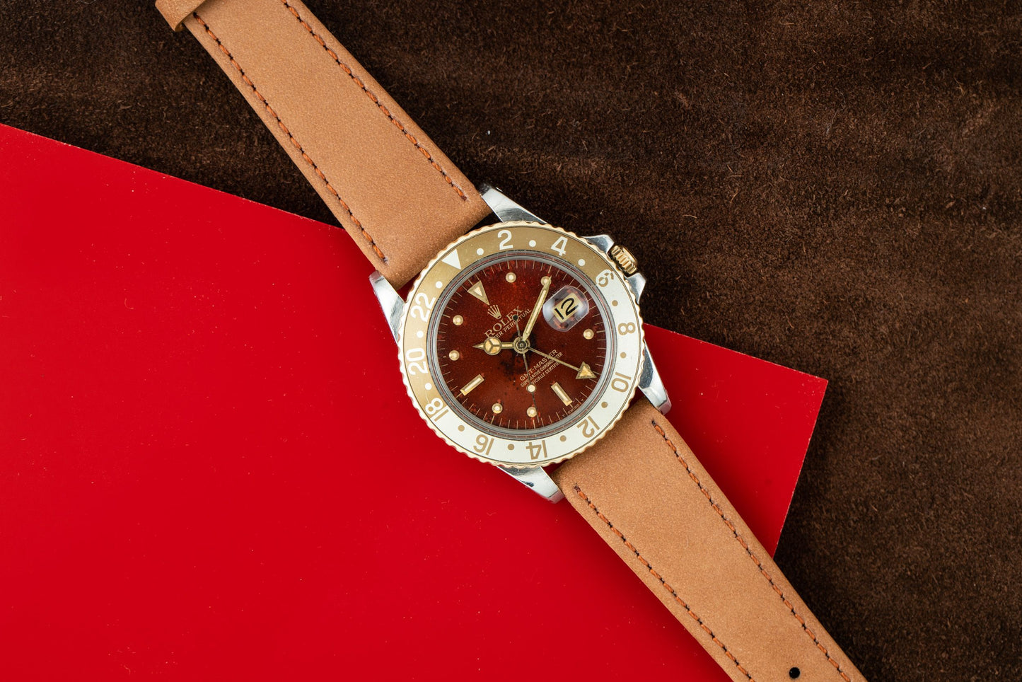 Rolex GMT-Master Two-Tone Quickset 'Tiger's Eye'