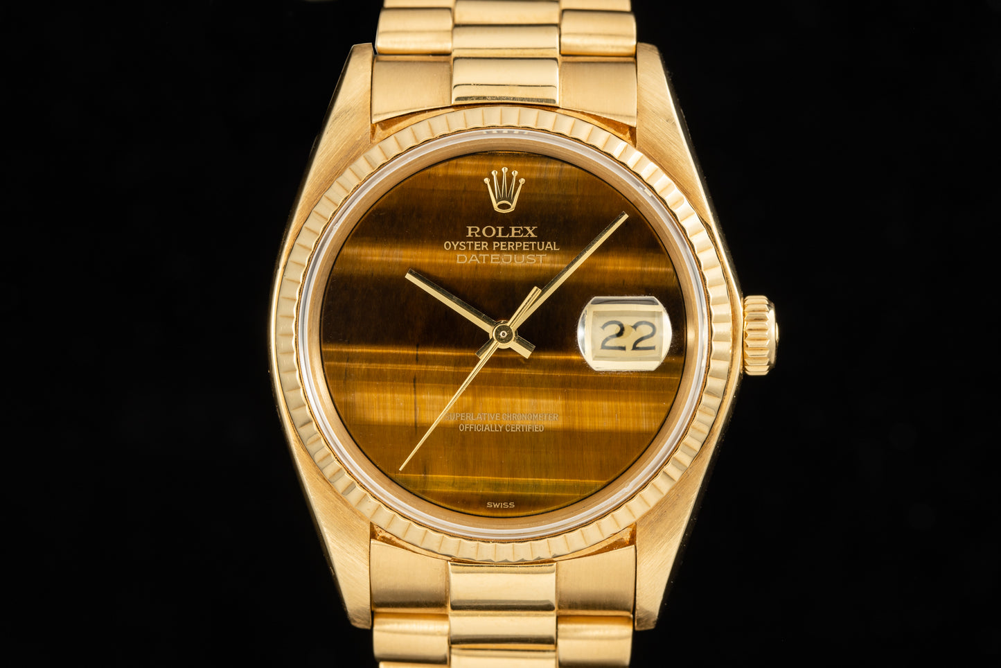Rolex Datejust Tiger's Eye