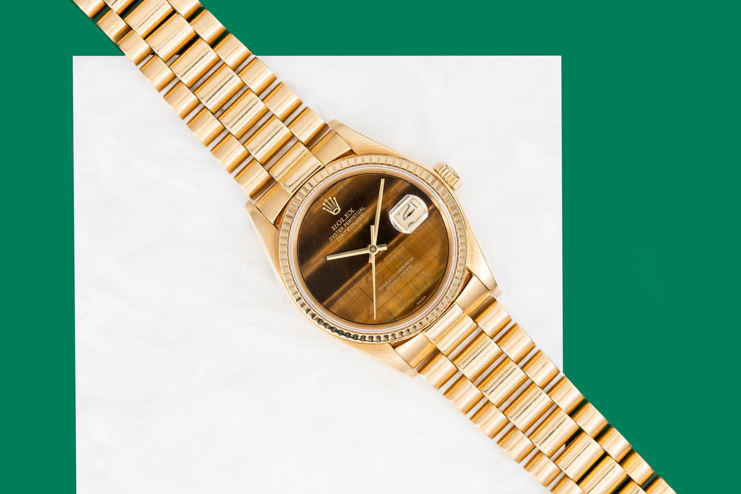 Rolex Datejust Tiger's Eye