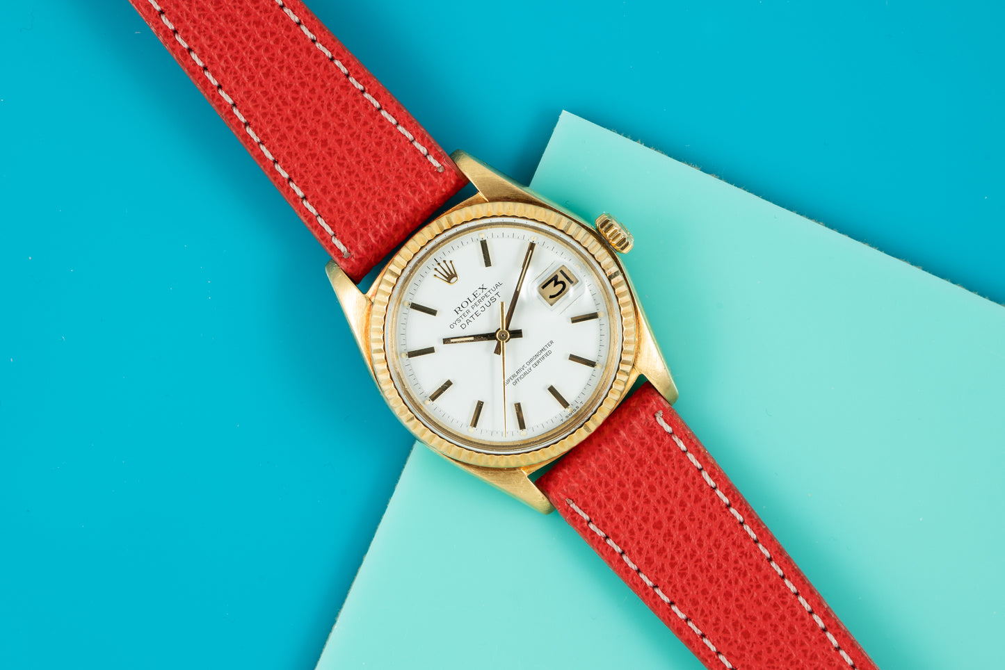 Rolex Datejust 18K Gold