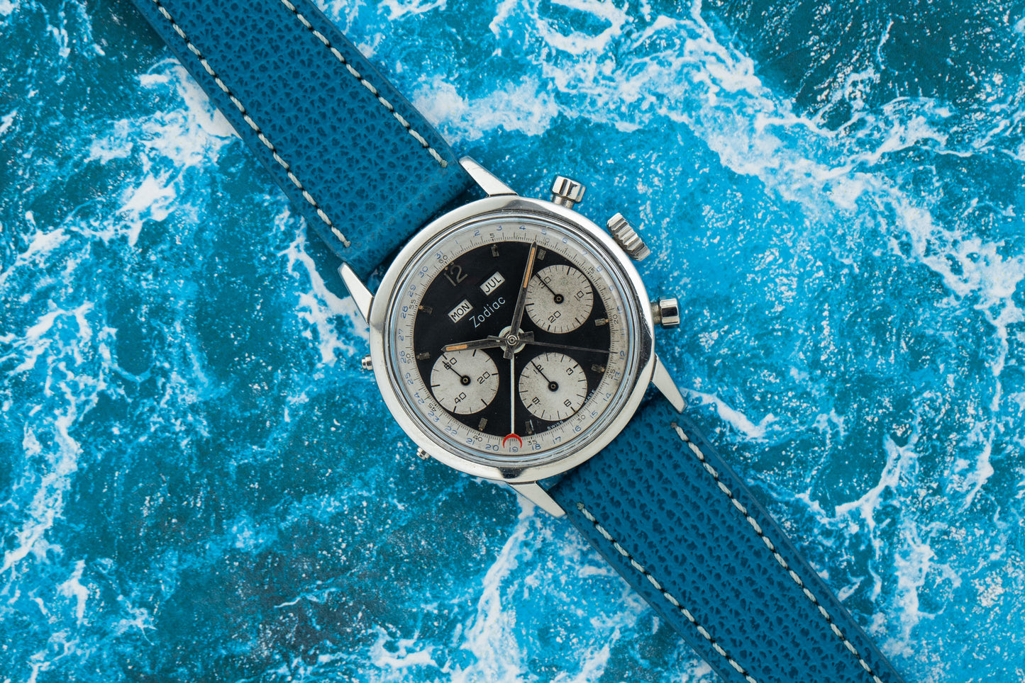 Zodiac Triple Calendar Chronograph