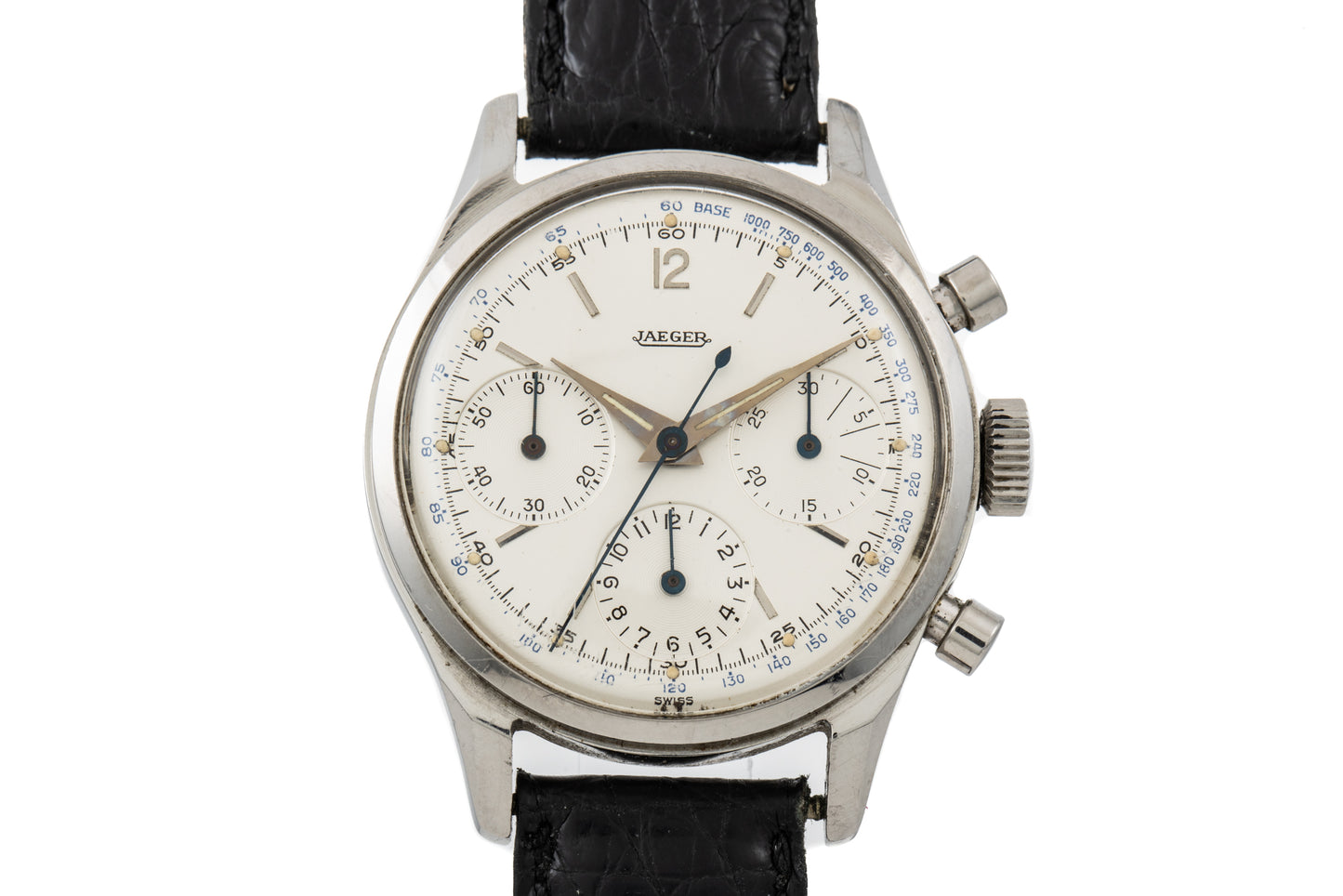Jaeger Triple Register Chronograph