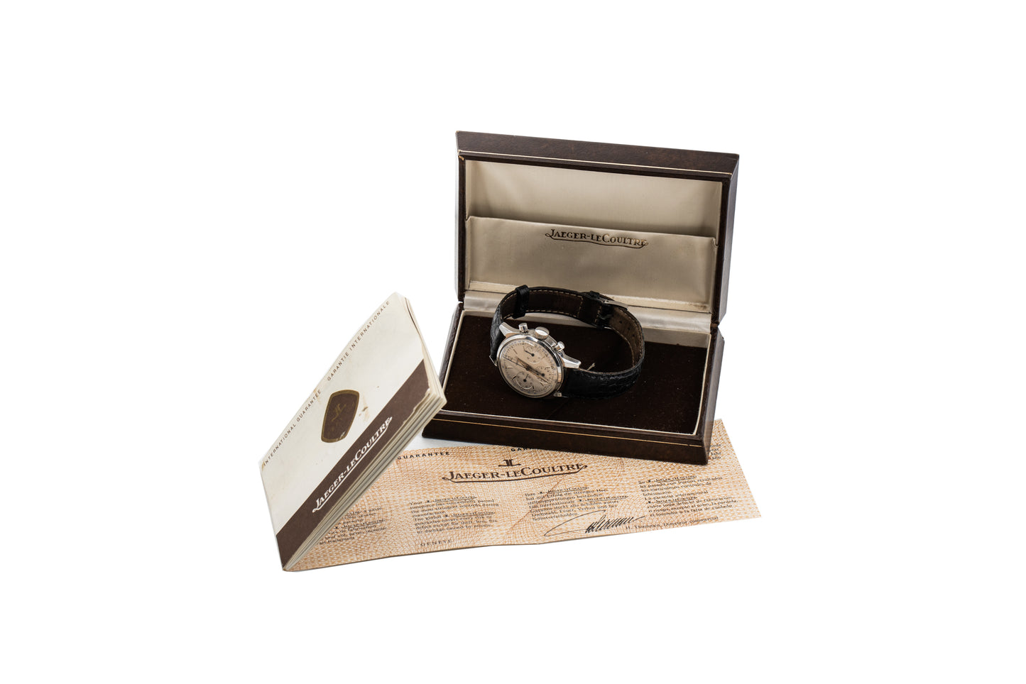 Jaeger Triple Register Chronograph