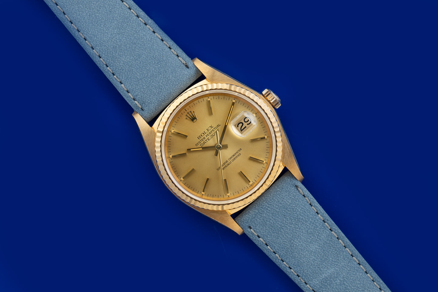 Rolex Datejust 18k Gold