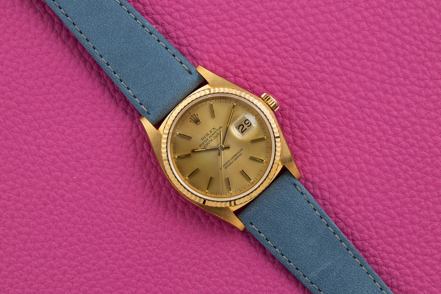Rolex Datejust 18k Gold