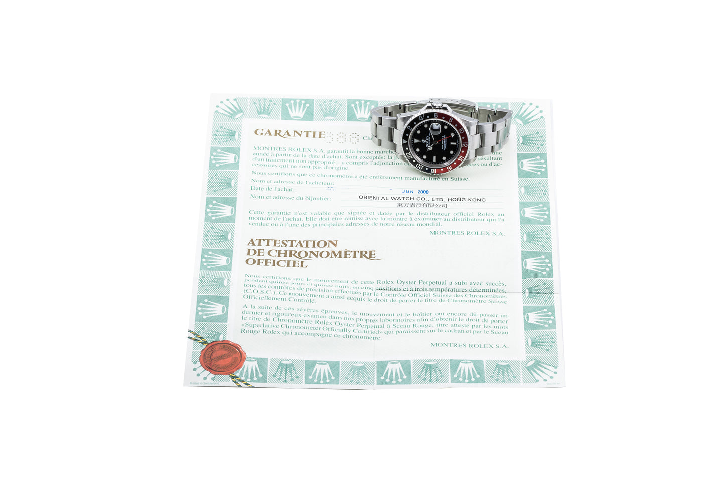 Rolex GMT-Master II 'Coke'