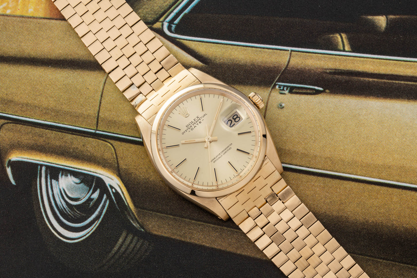 Rolex Oyster Perpetual Date 18k