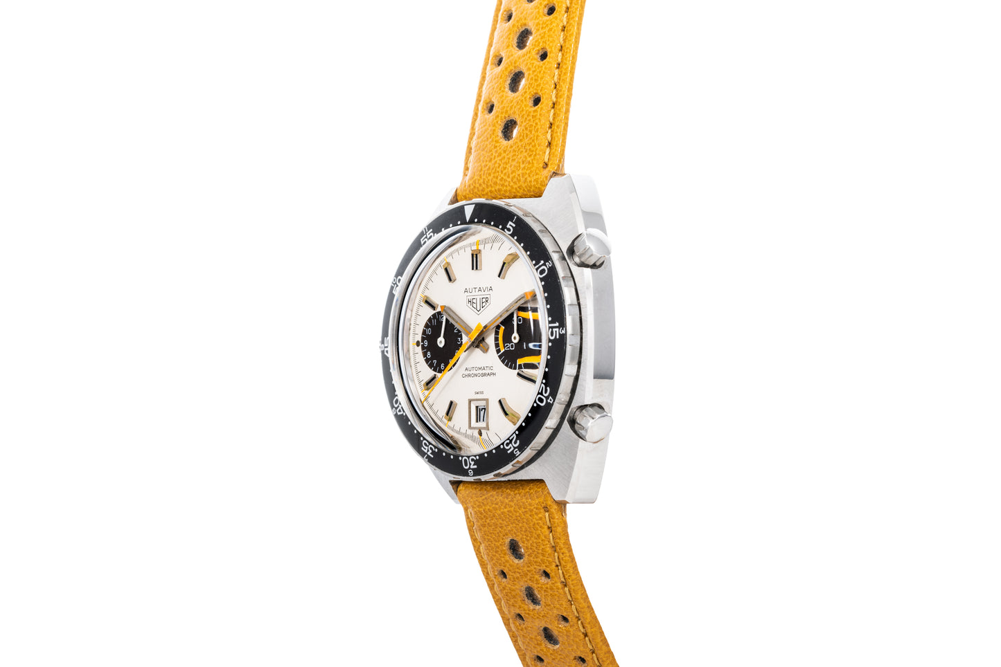 Heuer Autavia 'White Orange Boy'