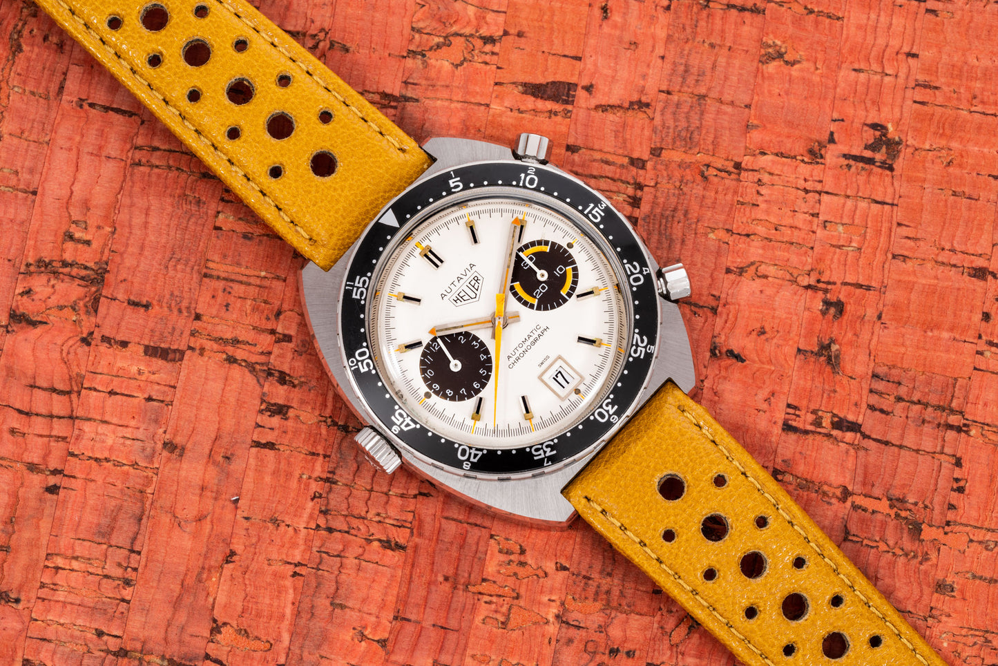 Heuer Autavia 'White Orange Boy'