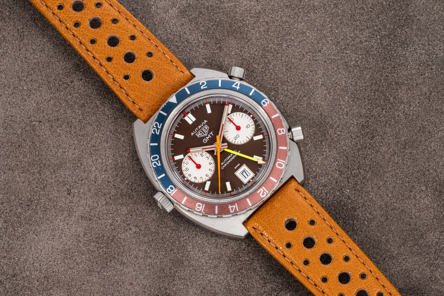 Heuer Autavia GMT