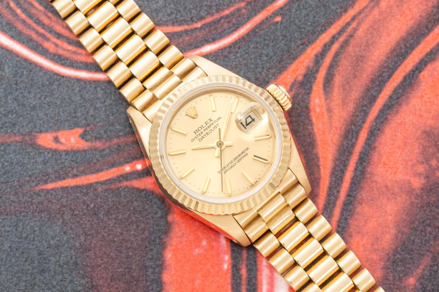 Rolex Lady Datejust 18K