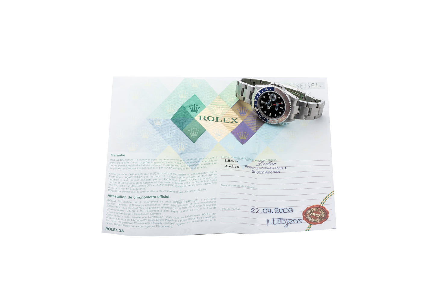 Rolex GMT-Master II 'Pepsi'