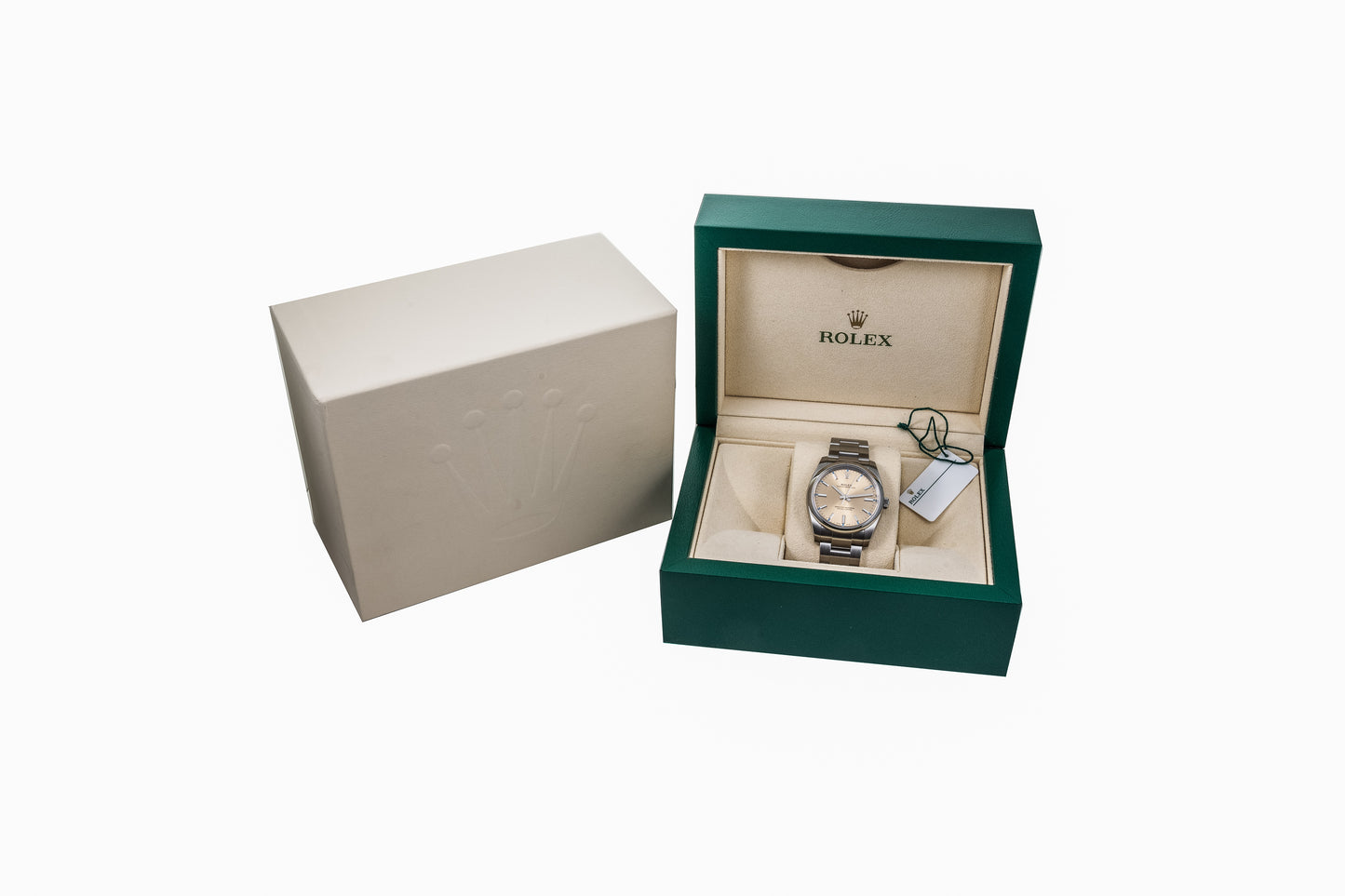 Rolex Oyster Perpetual 'White Grape'