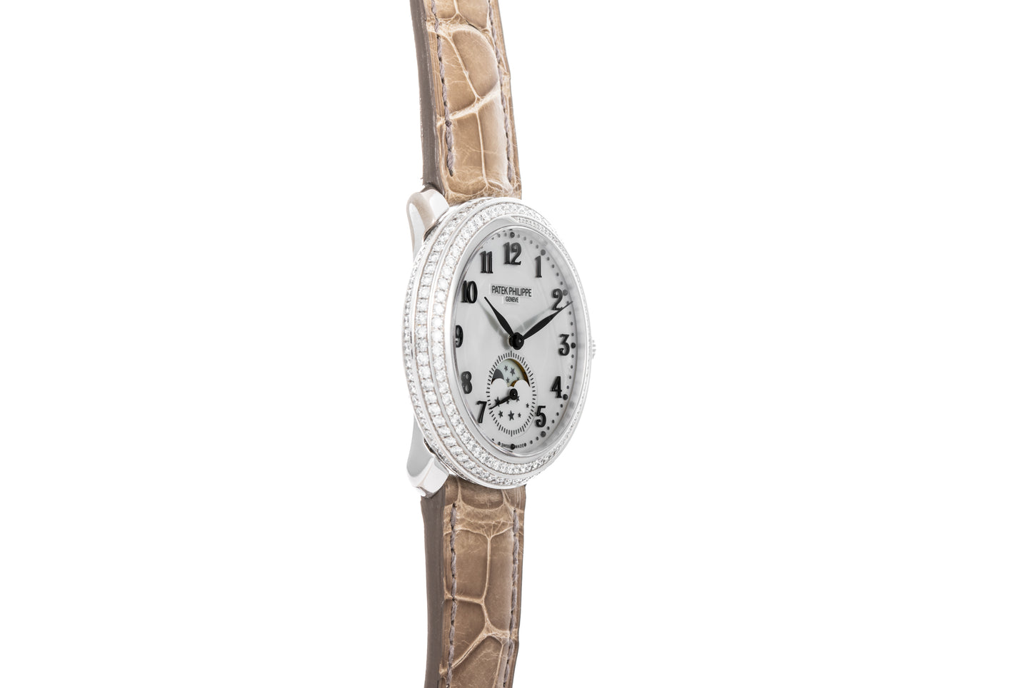 Patek Philippe Diamond Ribbon Joallerie Moon Phases