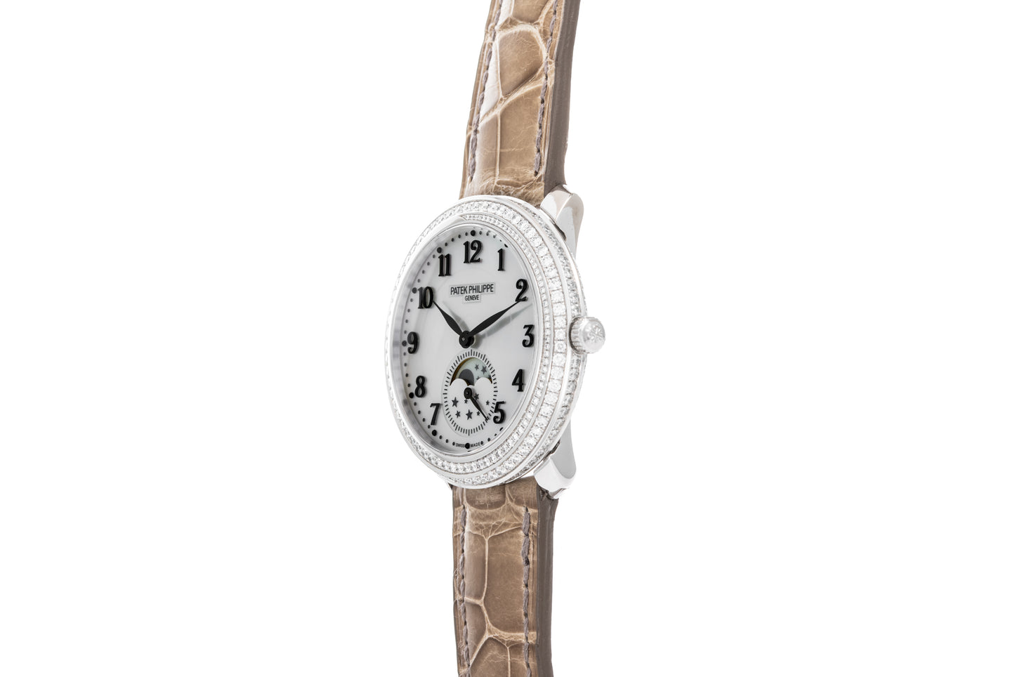 Patek Philippe Diamond Ribbon Joallerie Moon Phases