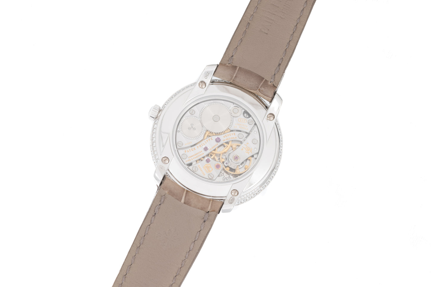 Patek Philippe Diamond Ribbon Joallerie Moon Phases