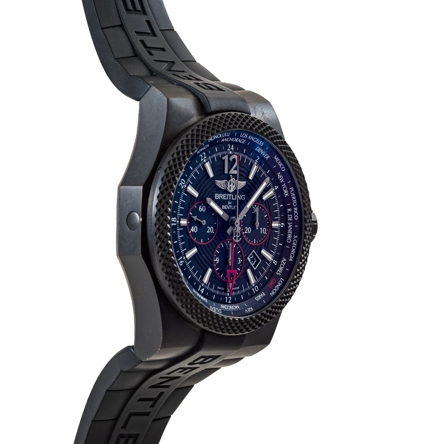 Breitling For Bentley Motors GMT Chronograph Light Body B04 Midnight Carbon Special Edition