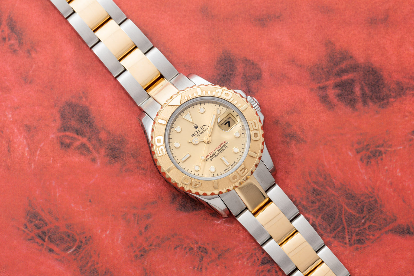 Lady Rolex Yacht-Master Two-Tone 29