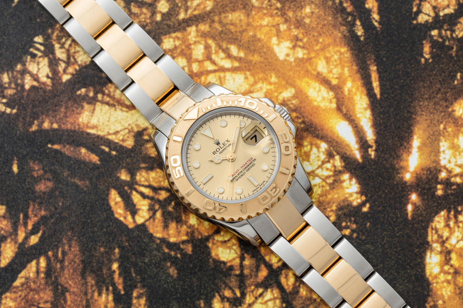 Lady Rolex Yacht-Master Two-Tone 29