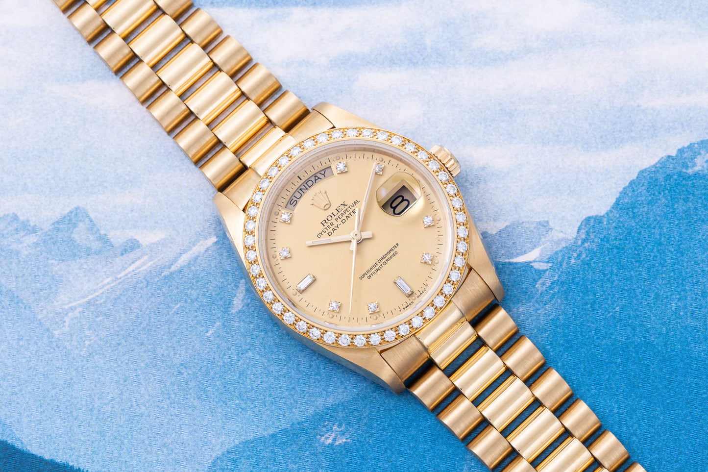 Rolex Day-Date Diamonds