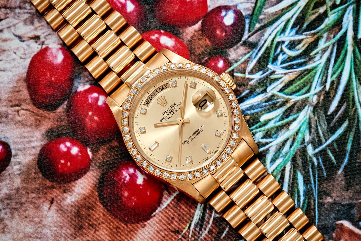 Rolex Day-Date Diamonds