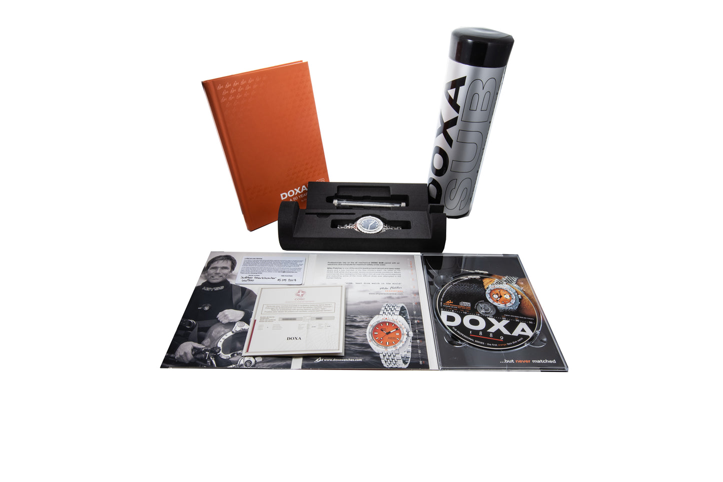 DOXA Sub 300 Sharkhunter 'Whiteshark'