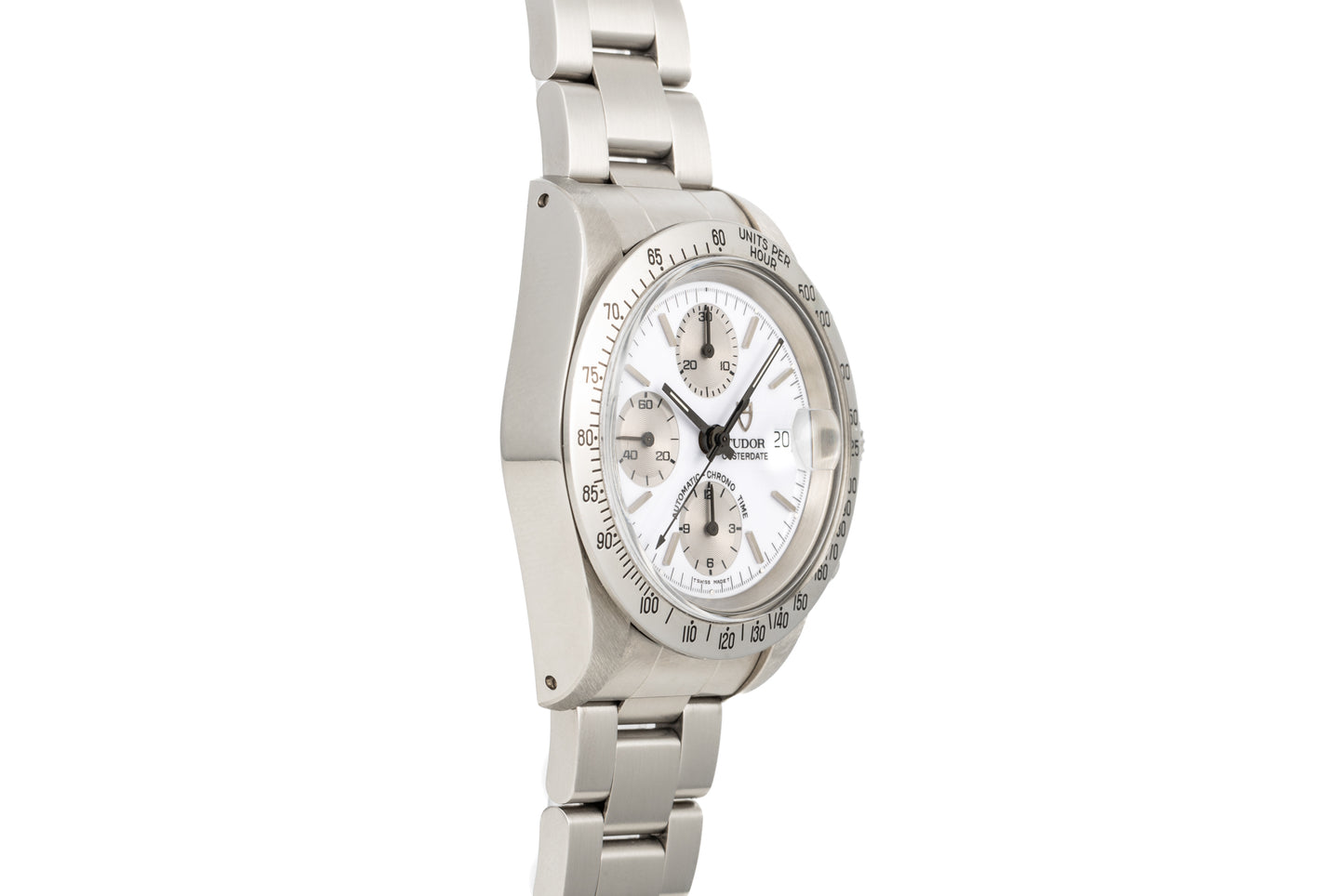 Tudor 'Big Block' Chronograph 'Silver Albino'