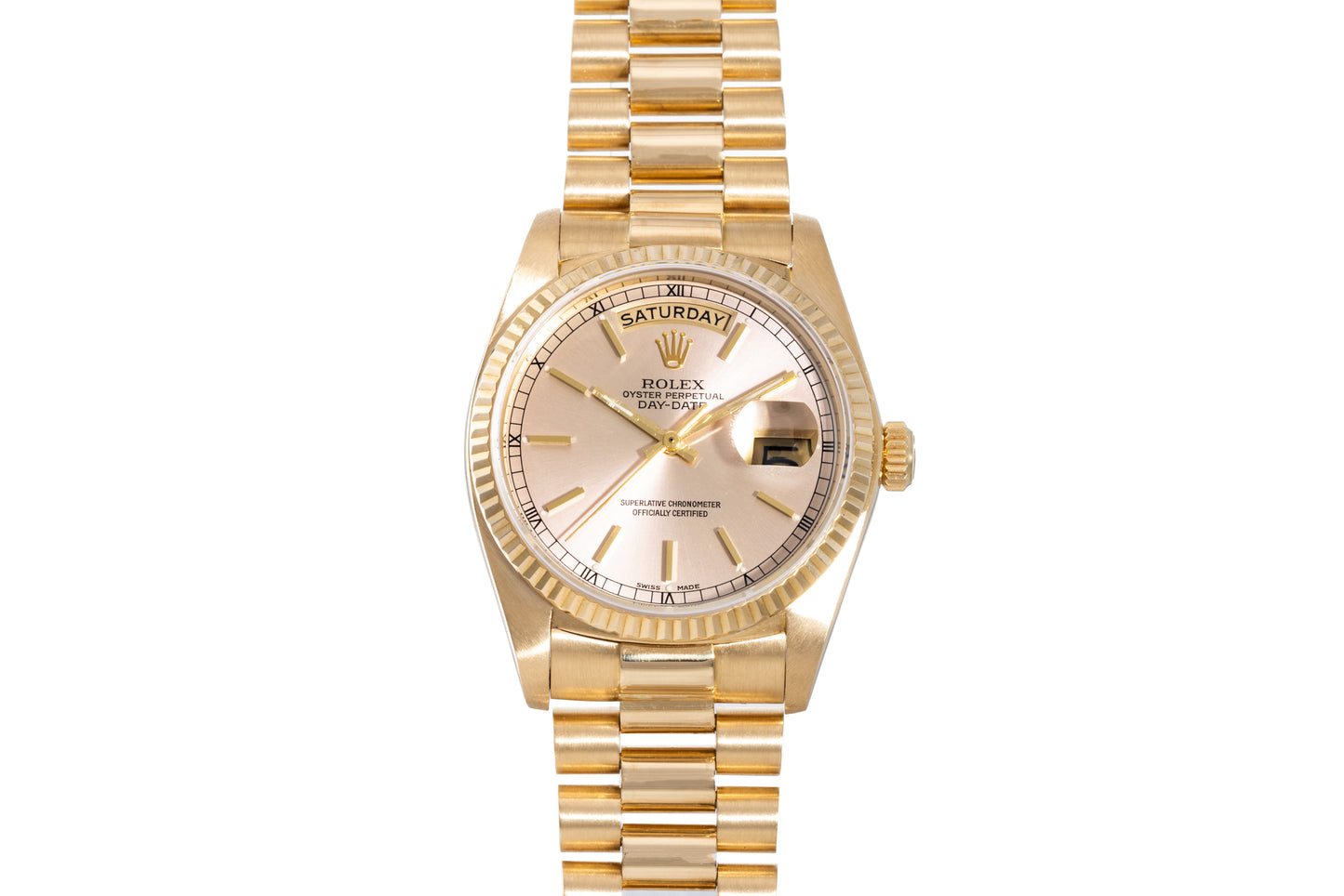 Rolex Day-Date 'Silver Rosé'