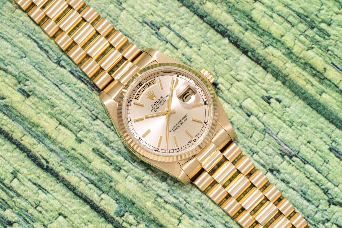 Rolex Day-Date 'Silver Rosé'