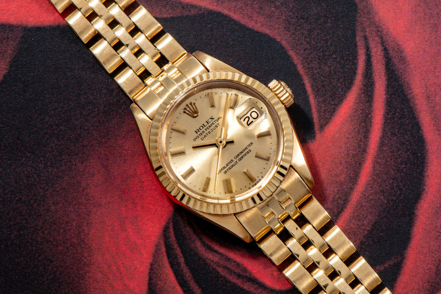 Rolex Lady Datejust 18K