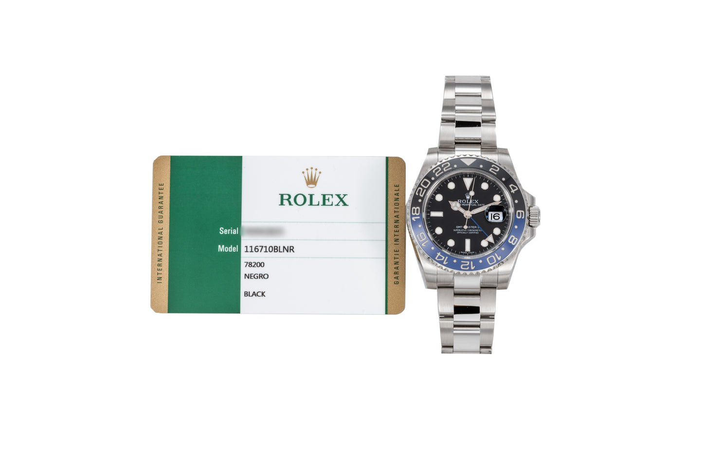 Rolex GMT-Master II 'Batman'