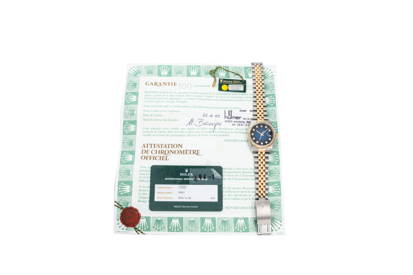 Rolex Datejust Vignette Diamond Dial