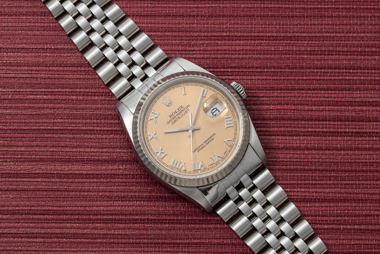 Rolex Datejust 'Salmon' Dial