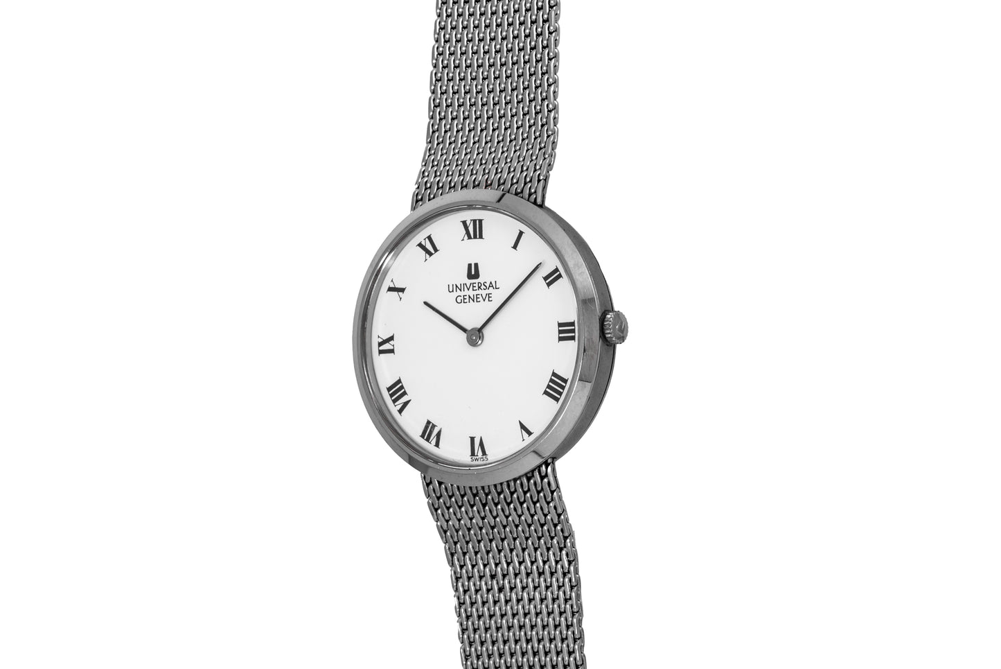 Universal Genève Steel Dress Watch