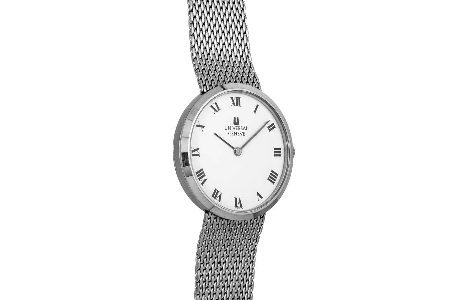 Universal Genève Steel Dress Watch
