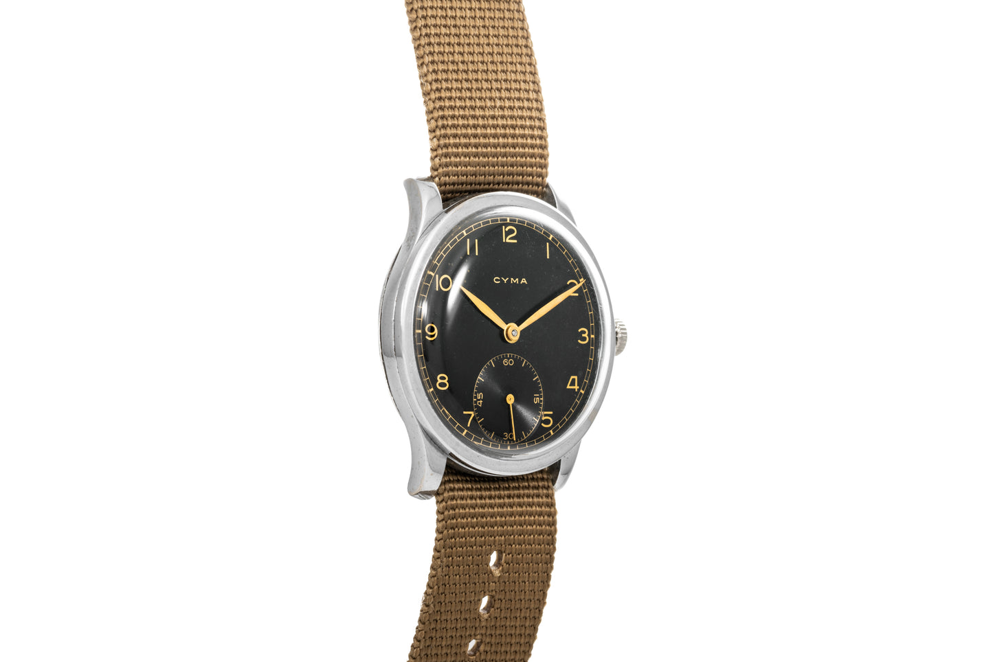 CYMA Jumbo Gilt Field Watch