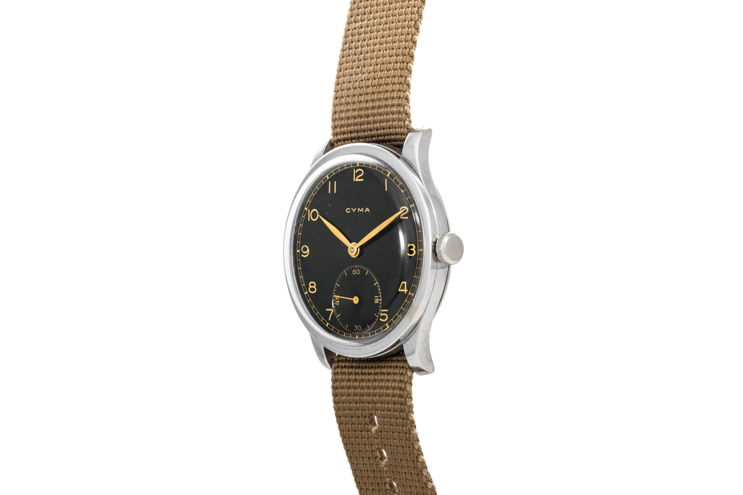 CYMA Jumbo Gilt Field Watch