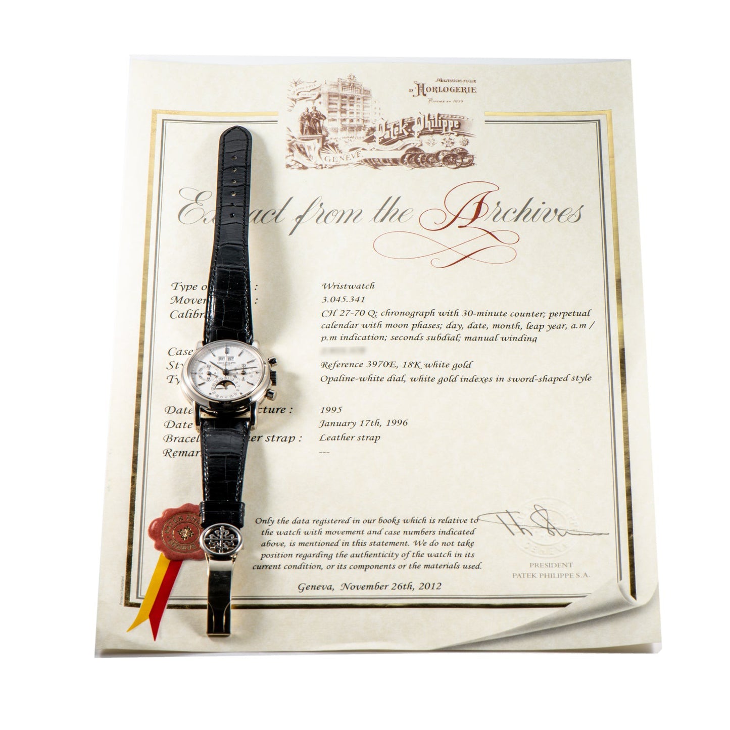 Patek Philippe Perpetual Calendar Moonphase Chronograph